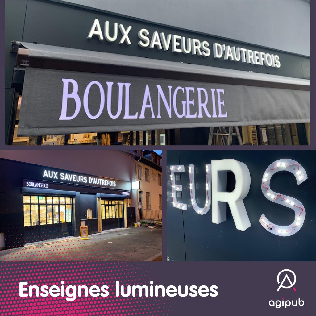 LETTRES BOITIERS LUMINEUSES - LAMBREQUIN LUMINEUX